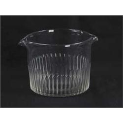 SET OF SIX CUT GLASS INDIVIDUAL WINE COOLERS