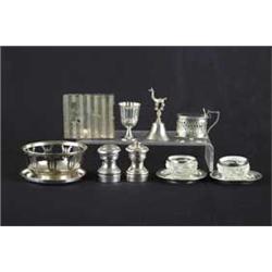 LOT OF SMALL STERLING TABLE ARTICLES