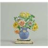 Image 1 : CAST IRON VASE OF FLOWER DOORSTOP