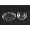 Image 1 : CUT GLASS FINGER BOWLS & UNDERPLATES