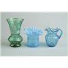 Image 1 : THREE PIECES OF ART GLASS