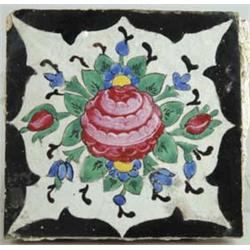 DECORATIVE POTTERY TILE