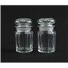 Image 1 : PAIR OF CUT GLASS JARS