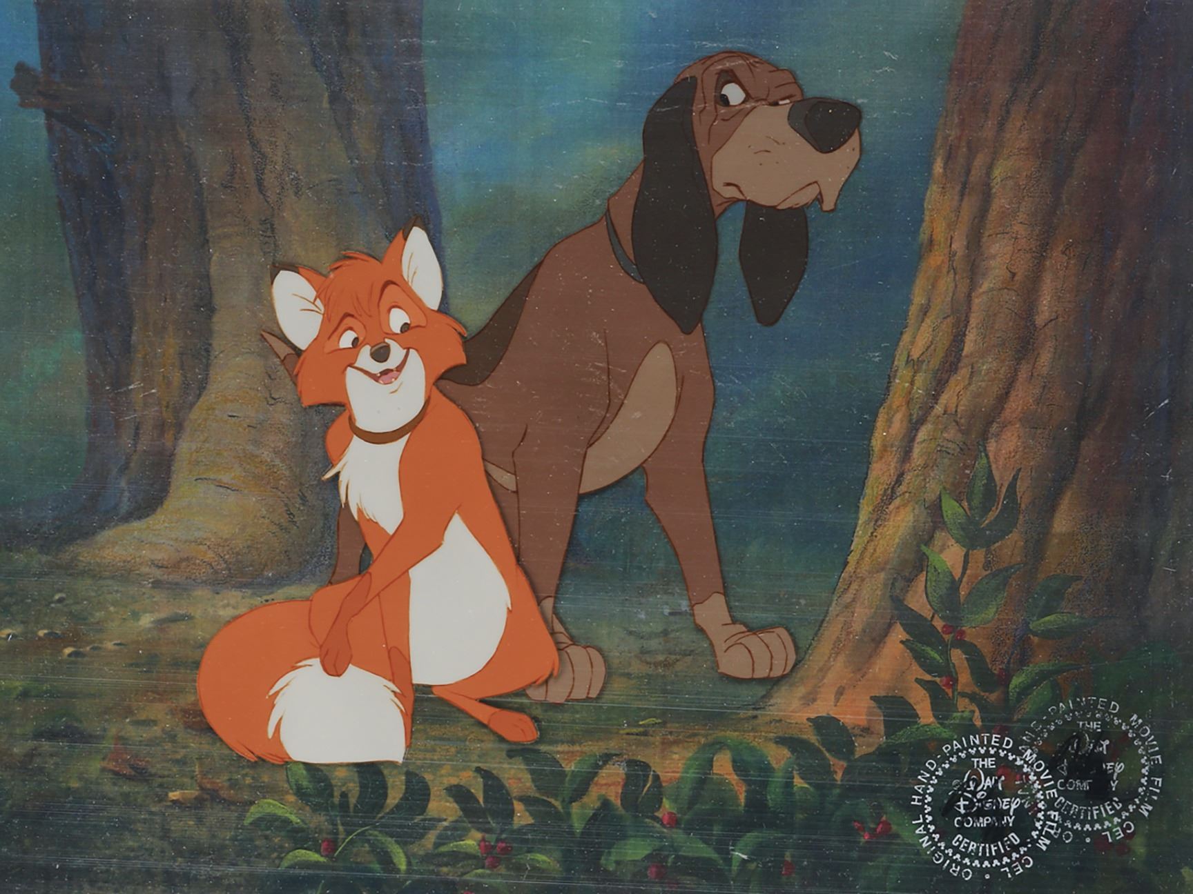 Copper Fox And The Hound PetsWall