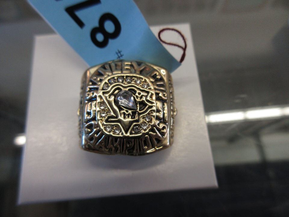 1991 Replica Pittsburgh Penguins Stanley Cup Ring
