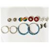 Image 1 : #17-STERLING SILVER 7 PAIR ASSORTED EARRINGS