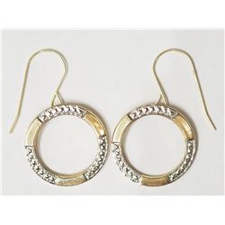 #22-10KT GOLD EARRINGS