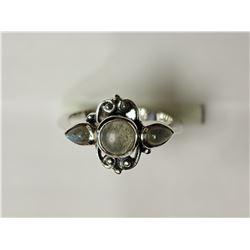 #26-STERLING SILVER LABRADORITE RING