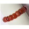 Image 1 : #34-GENUINE CARNELIAN FLEXIBLE BANGLE