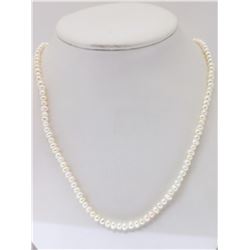 #45-FRESHWATER PEARL WITH STERLING SILVER