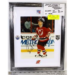 BERNIE NICHOLLS GUARANTEED AUTHENTIC AUTOGRAPH