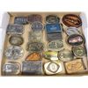 Image 1 : COLLECTION OF 23 OILFIELD AND TRUCKING BUCKLES