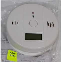 NEW CARBON MONOXIDE DETECTOR WITH HARDWARE