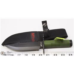 MTECH USA STAINLESS STEEL FIXED BLADE KNIFE