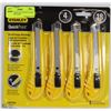 Image 1 : NEW 4 PACK OF 18" STANLEY QUICK POINT UTILITY KNIVES