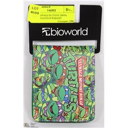NEW TEENAGE MUTANT NINJA TURTLES BIFOLD WALLET