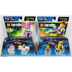 NEW LEGO DIMENSIONS 55PC LEGO MOVIE FUN PACK WITH