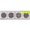 Image 1 : LOT OF 4 CANADIAN DOLLAR COINS YEARS 1968-1971