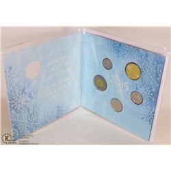2015 CANADIAN 5 COIN PEACE AND JOY UNCIRCULATED
