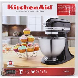 KITCHEN AID K45SS 4.5Q TILT HEAD STAND MIXER