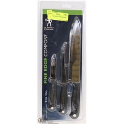 JA HENCKLES 3PC STARTER KNIFE SET