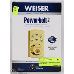 WEISER POWER BOLT 2 TOUCHPAD ELECTRONIC