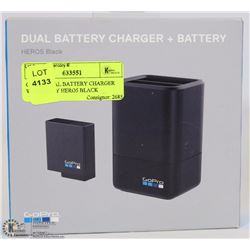 GOPRO DUAL BATTERY CHARGER W/ BATTERY HERO5 BLACK