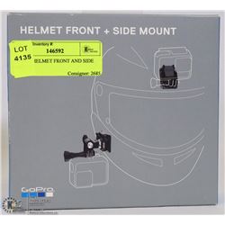 GO PRO HELMET FRONT AND SIDE MOUNT