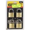 Image 1 : STANLEY STANDARD SHACKLE PADLOCK 1-9/16" OUTDOOR