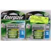 Image 1 : LOT OF 8 ENERGIZER AA RECHARGEABLE BATTERIES
