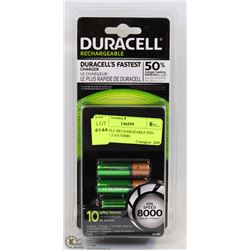 DURACELL RECHARGEABLE IND. CHARGE 2 AA NIMH