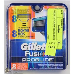 GILLETTE FUSION PROGLIDE 8 PACK