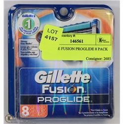GILLETTE FUSION PROGLIDE 8 PACK