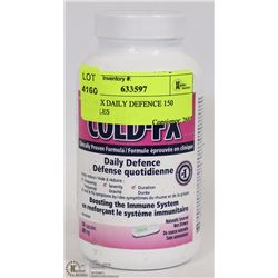 COLD FX DAILY DEFENSE 150 CAPSULES