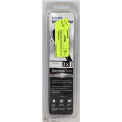 PHILIPS SONICARE DIAMOND CLEAN 2PK BRUSH HEADS
