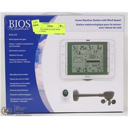 BIOS WEATHER STATION WITH WIND SPEED