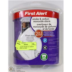 FIRST ALERT SMOKE & CARBON MONOXIDE ALARM
