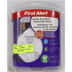 FIRST ALERT SMOKE & CARBON MONOXIDE ALARM