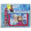 Image 1 : NEW FROZEN WATCH & WALLET SET