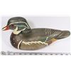 Image 1 : #1 HAND CARVED AND PAINTED WOOD DUCK