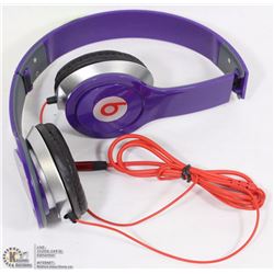 REPLICA BEATS OVER EAR HEADPHONES  PURPLE