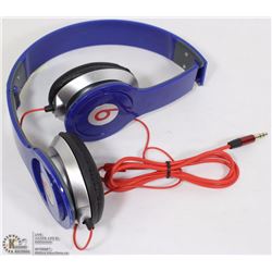 REPLICA BEATS OVER EAR HEADPHONES  BLUE