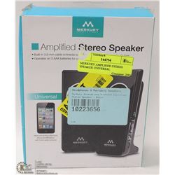 MERKURY AMPLIFIED STEREO SPEAKER UNIVERSAL