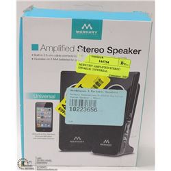 MERKURY AMPLIFIED STEREO SPEAKER UNIVERSAL