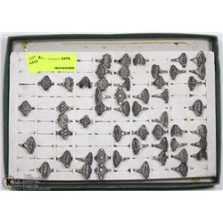 FLAT OF ASSORTED COSTUME RINGS