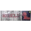 Image 1 : OFFICIAL COLLEGE CANVAS SIGN 'OLE MISSISSIPPI