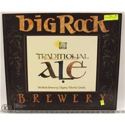 BIG ROCK BREWERY BEER SIGN