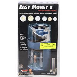 EASY MONEY II COIN SORTER - SORTS