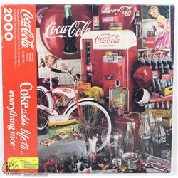 VINTAGE COKE ADS LIFE TO EVERYTHING PUZZLE