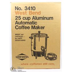 NO. 340 WEST BEND 25 CUP ALUMINUM AUTOMATIC